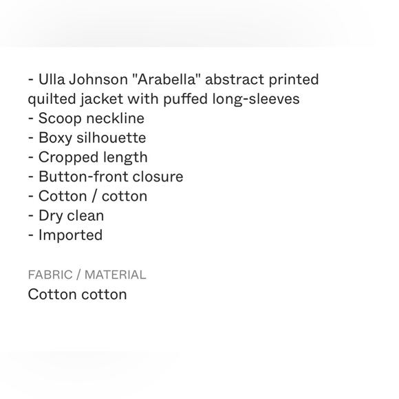 Ulla Johndon Arabella Jacket - Maize - Picture 8 of 8